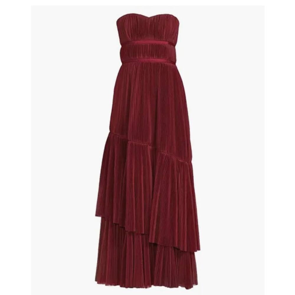 Hutch Anthropologie Renza Tiered Tulle Gown NWT - Picture 1 of 5